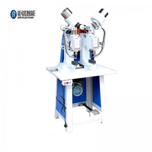 JR-D100 Leath-Uathoibríoch Dúbailte-Meaisín Eyelet Ceann